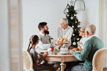 Image illustrant la chronique de notre newsletter de décembre, proposant un menu de fête vitaminé.